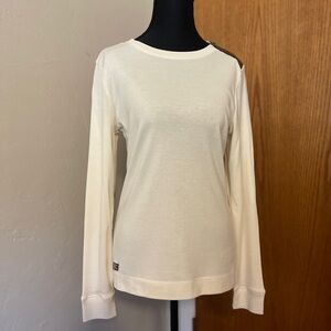 Ralph Lauren Cream Long Sleeve Top